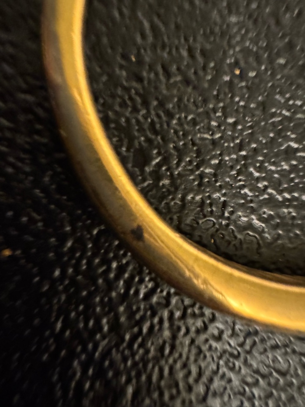 Joan Rivers Gold Rhinestone Edge Bangle Bracelet - Picture 9 of 10